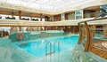 Inside pool with glass roof