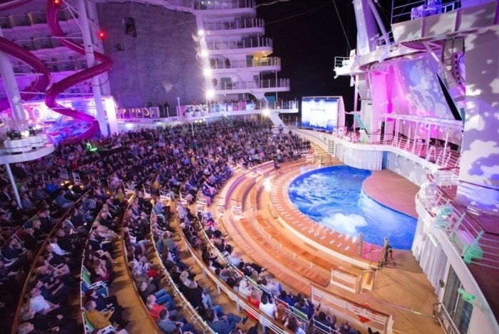 Größtes Kreuzfahrtschiff BRZ